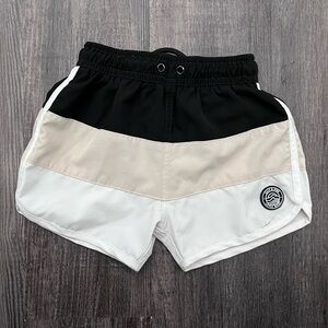 Little Bipsy Black and White Shorts